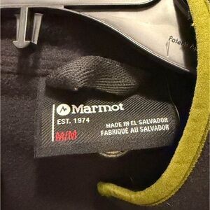Marmot Black and Olive Jacket